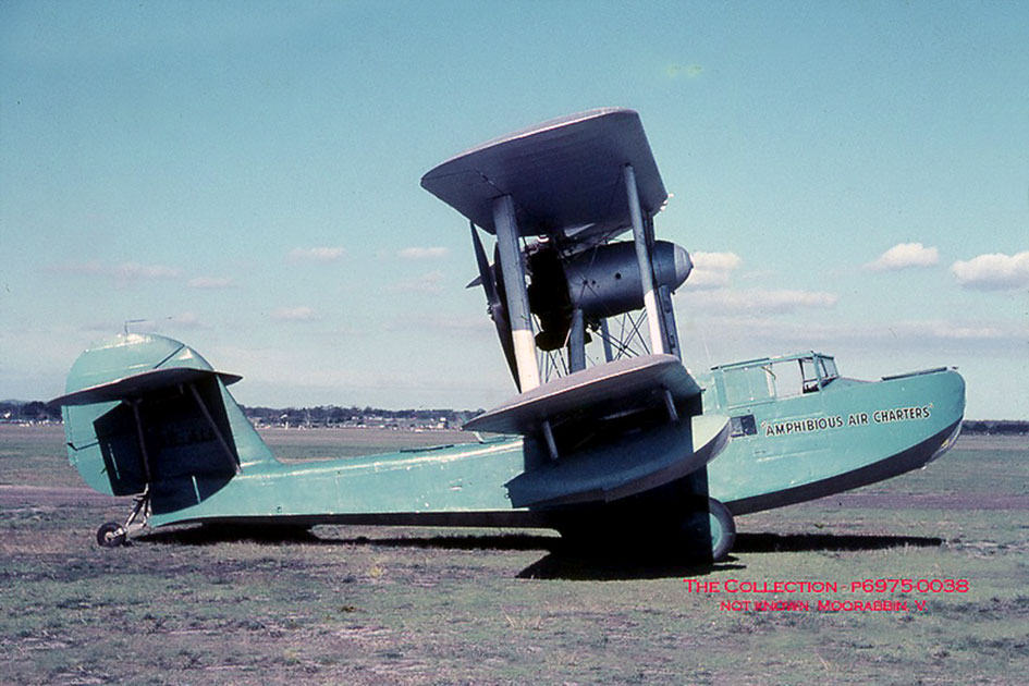 Supermarine Seagull V A2-4 VH-ALB photographed in the 1960s at Moorabbin