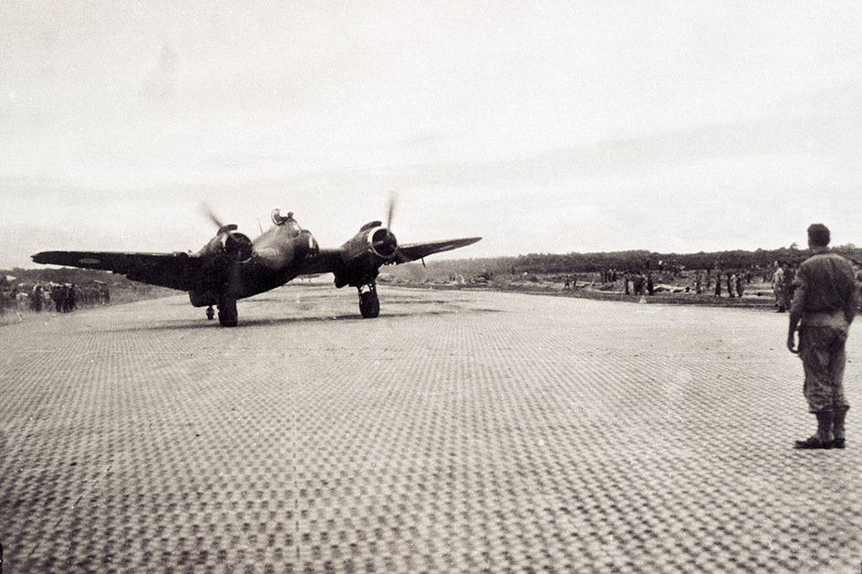 DAP Mk21 Beaufighter thought to be of 30 Sqn RAAF Morotai Netherlands East Indies 1944