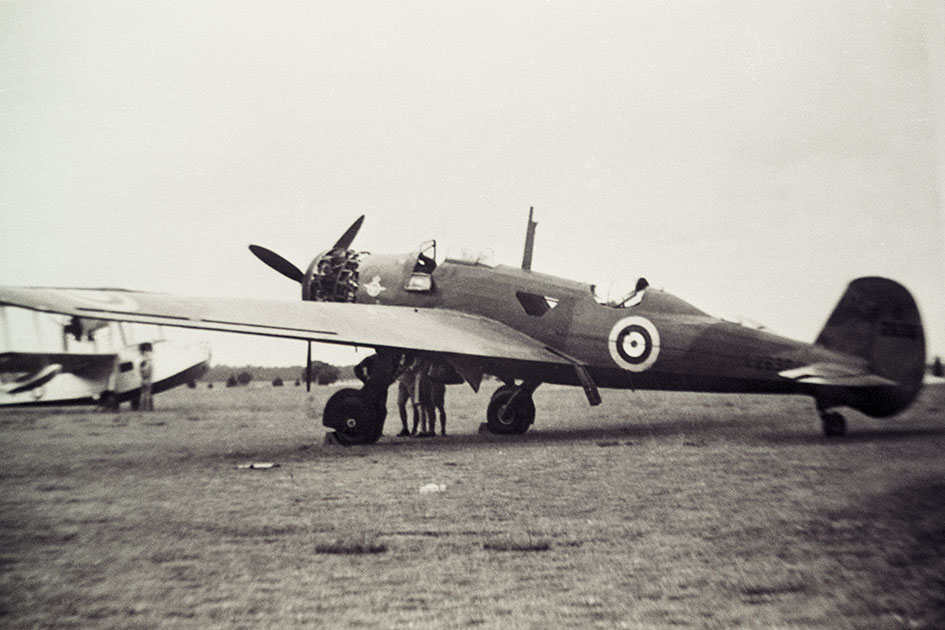 Vickers Wellesley in 1938 at Point Cook Victoria after a record breaking flight from the UK
