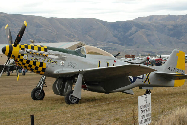 P51D Mustang Ex RAAF A68-674 at Wanaka Air Show New Zealand
