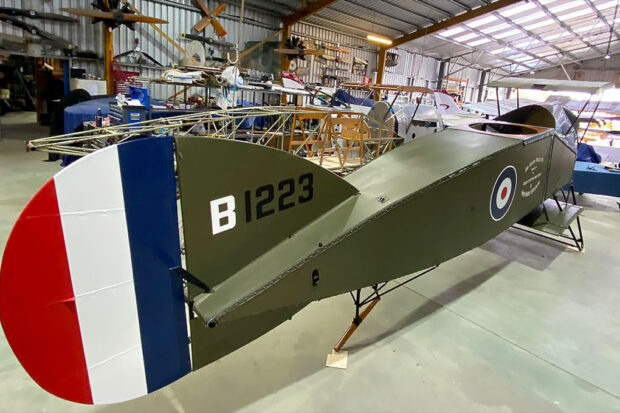 Bristol Fighter F2B Fighter AFC B1223 replica completed for Hunter Fighter Collection